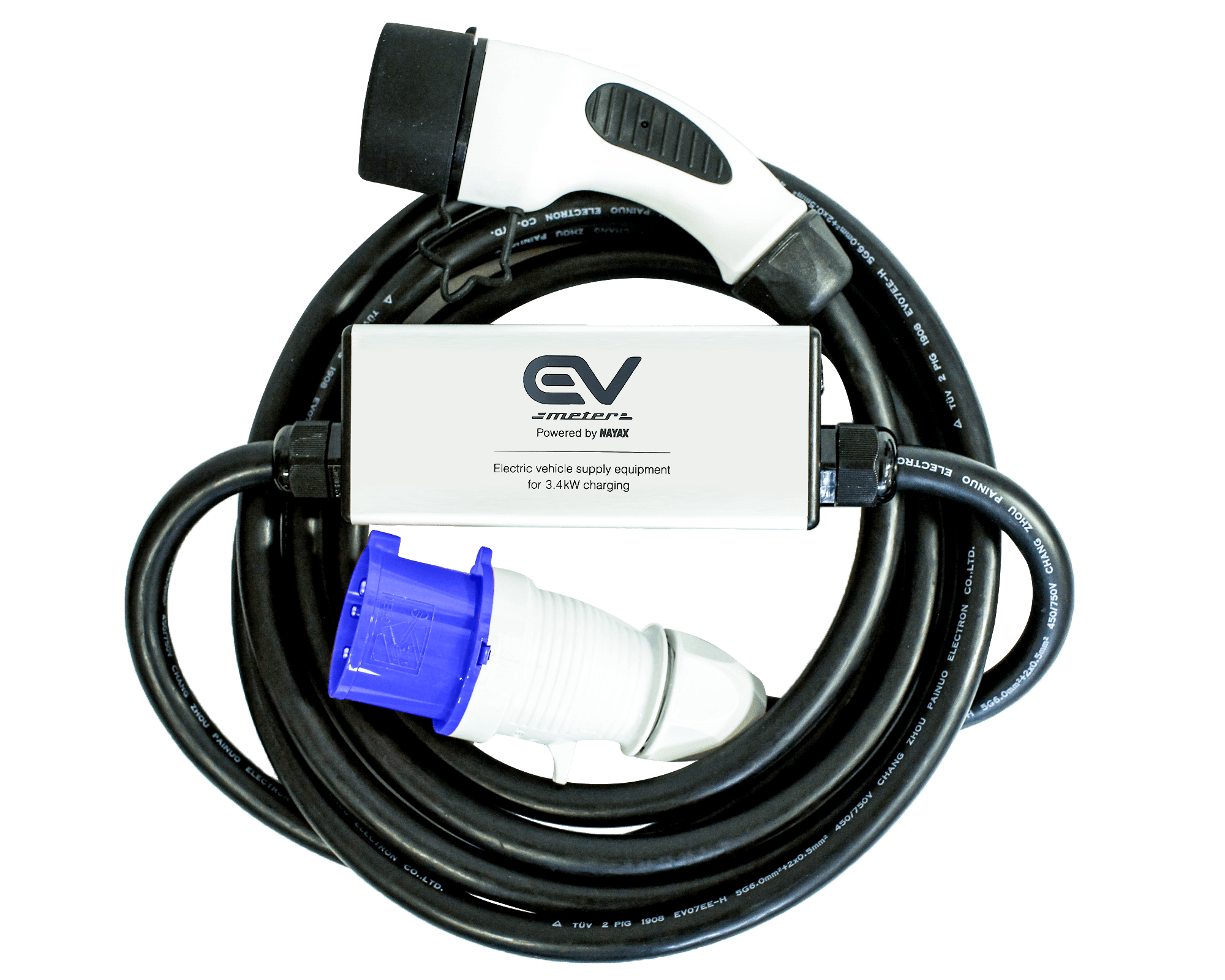 Blue cable
